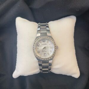 Women’s Fossil Silver Tone Watch